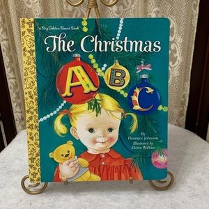 A BIG GOLDEN BOOK “THE CHRISTMAS ABC’s”